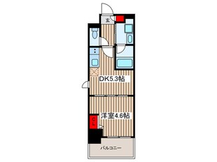 CAVANA錦糸町の物件間取画像